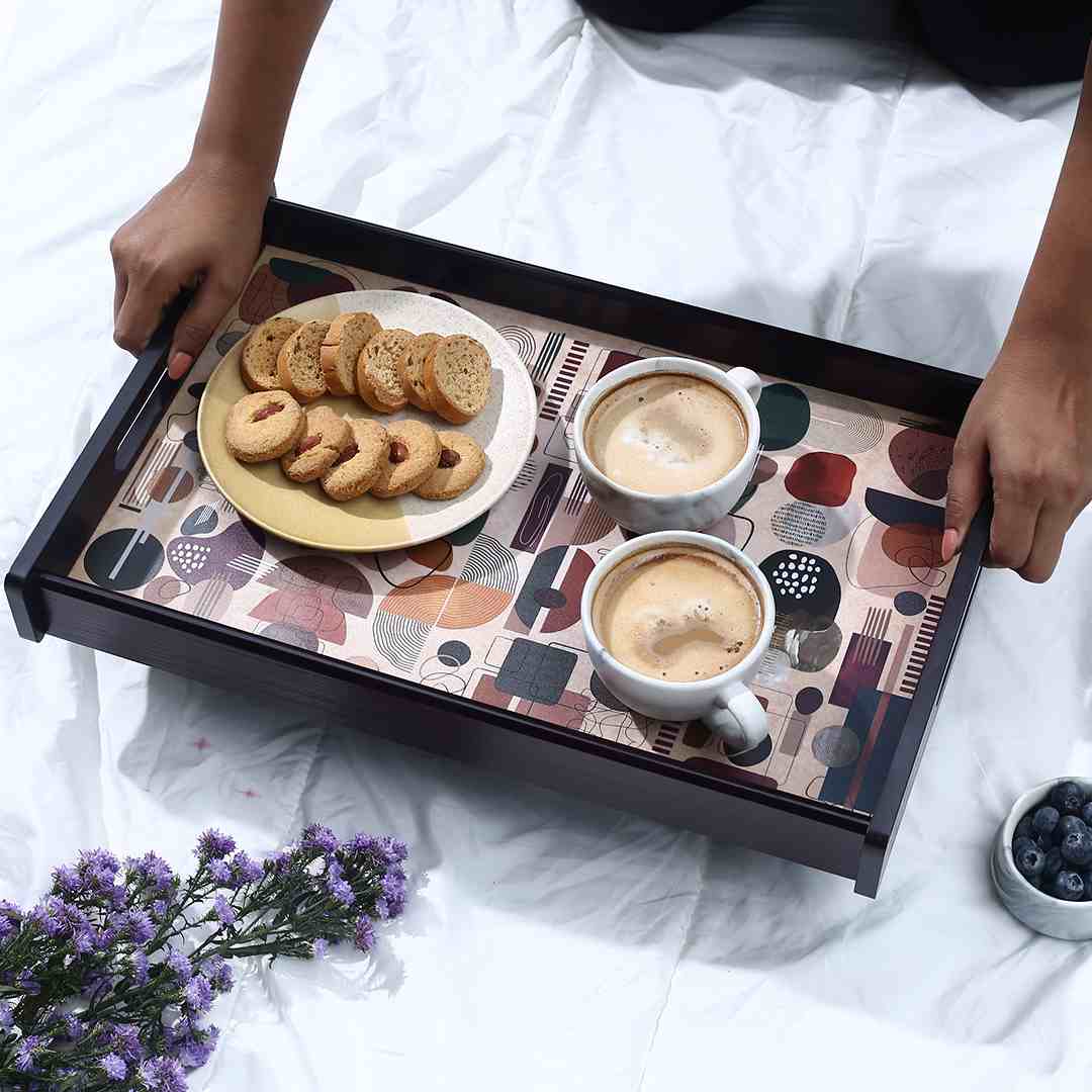 Casablanca Tray Abstract Pattern – Large