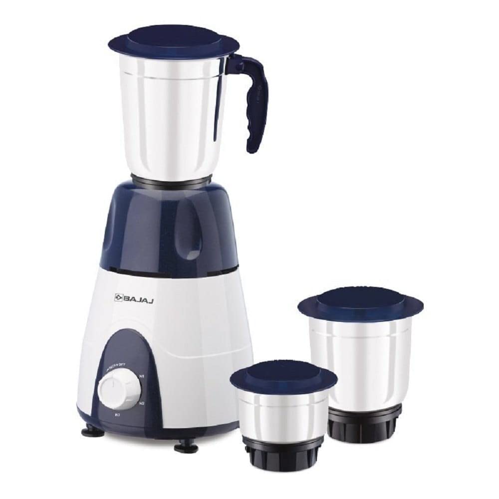 BAJAJ GX3 DLX 500 Watts 3 Jar Mixer Grinder