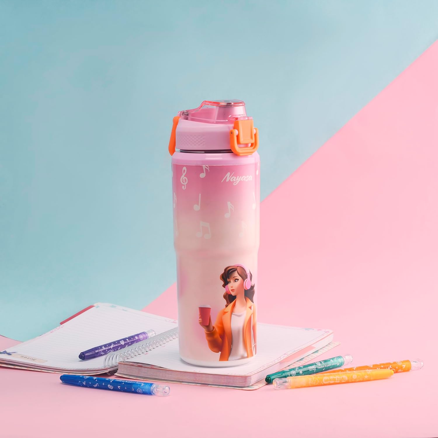Nayasa Duo-Sip Water Bottle – 900ml