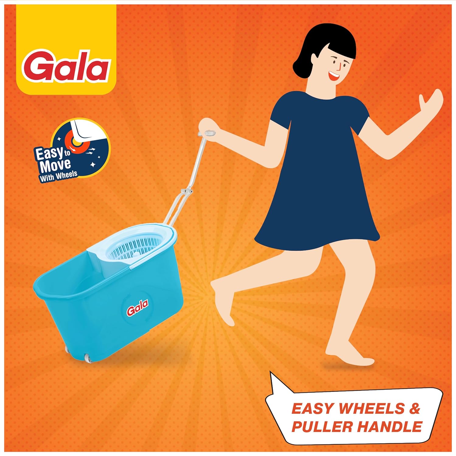 Gala e-Quick Spin Mop